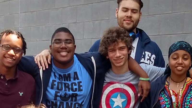 Students at United for Service